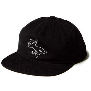 HUF Girl Outline Cord Snapback Hat Cap Black キャップ