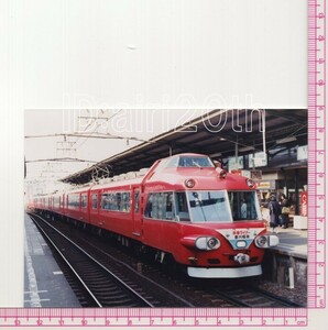 S30649【古い 鉄道 写真】5枚◇名古屋鉄道 名鉄 ※電車 路面電車 市電 都電 駅