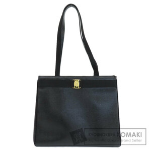 Salvatore Ferragamo サルヴァトーレフェラガモ ヴァラ トートバッグ レザー レディース 中古