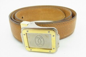 P544-J24-938 Cartier カルティエ ベルト 長さ約83cm 現状品