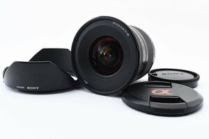 Sony SAL1118 11-18mm f/4.5-5.6 Sony Minolta αマウント Aマウント [美品] SH0009 レンズフード付き 超広角ズームレンズ