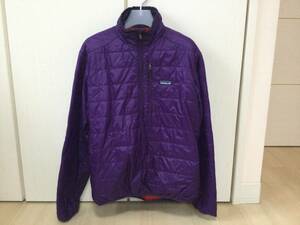 希少色 Patagonia パタゴニア ナノパフ プルオーバー S 中古 プリマロフト ビンテージ