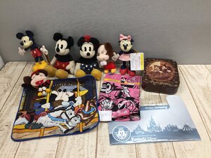 ◇ディズニー 《大量セット》ミッキー ミニー ぬいぐるみ ミニタオル ヤングエポックほか 10点 4L99 【80】