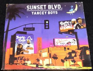 Yancey Boys / Sunset Blvd.★2×CD J DILLA　Guilty Simpson　J Rocc　Talib Kweli　Posdnuos　Rhettmatic　Common　盤キズ