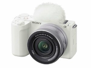 新品 SONY VLOGCAM ZV-E10M2X ダブルズームレンズキット [ホワイト]