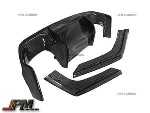 2015+ BMW F80 M3 F82 M4 JPM Style (3pcs) カーボン リア ディフューザー スポイラー