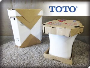 ■未使用品■TOTO■腰掛式隅付形便器■壁排水■トイレ/タンク+便器■セフィオンテクト■CS140P/S670BU■ymm2910k