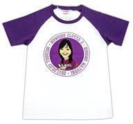 中古Tシャツ(女性アイドル) 高城れに ももいろクローバーZの子供祭り2017Tシャツ パープル×ホワイト Sサイズ 「子供