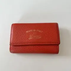 【GUCCI】 レザーキーケース