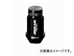 デジキャン アルミレーシングナット ブラック 19HEX袋 P1.25 45mm AN6F4512BK-DC 入数：1セット(20本入) スバル インプレッサWRX STI