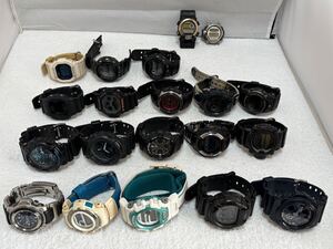 【131-13】1円〜 CASIO カシオ G-SHOCK まとめ 20点 プロトレック G-COOL 他 クォーツ メンズ【ジャンク】山 大量【同梱不可】