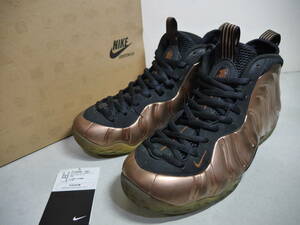 NIKE AIR FOAMPOSITE ONE エア フォームポジット METALIC COPPER US9.5 国内正規 USED 314996-081