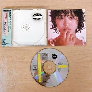 747*松田聖子 SEIKO MATSUDA SQUALL スコール ファーストアルバム 1980年作品 32DH 783 帯付き CD