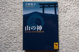 山の神 易・五行と日本の原始蛇信仰 (講談社学術文庫) 吉野裕子 2013年7刷