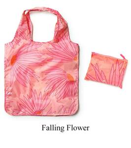 ★新品★送料無料★Kate Spade New York(ケイトスペード)/Reusable Shopping Tote Falling Flower/エコバッグ/花柄/ピンク系