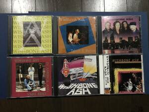 CD　WISHBONE　ASH　◆　ウイッシュボーンアッシュ　輸入盤５枚　国内盤１枚　◆　貴重品