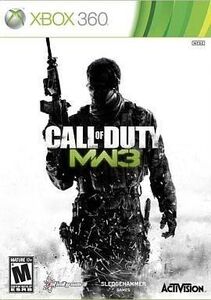 中古XBOX360ソフト 北米版 Call of Duty Modern Warfare 3(国内版本体動作可)