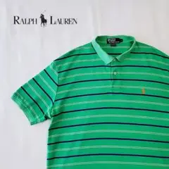 90～00s POLO RALPH LAUREN ラルフローレン ボーダー ポロ