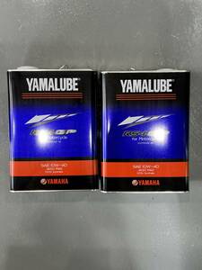 YAMAHA純正 ヤマルーブ RS4GP 4L×2缶【8L】化学合成油　JASO：MA2 YAMALUBEシリーズ最高峰エンジンオイル