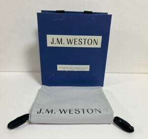 ■激レア!■新品未使用品■J.M. WESTON(ジェイエムウエストン) ショップ袋 ＆ ロゴ入りシューズ袋■ギフト袋セット■国内正規品■即日配送