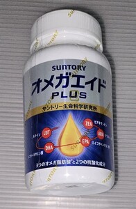 サントリー オメガエイドPLUS　180粒 DHA　 EPA　SUNTORY 