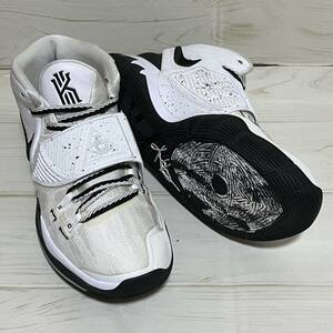 NIKE KYRIE Ⅵ EP ナイキ カイリー 6 オレオ BQ4631-100 白×黒 US9.5 27.5cm 美品