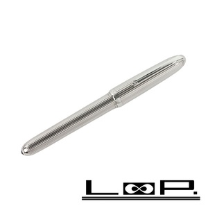 ■美品■　カルティエ 万年筆 筆記用具 文房具 ペン先 K18 750 シルバー 【221149】◇