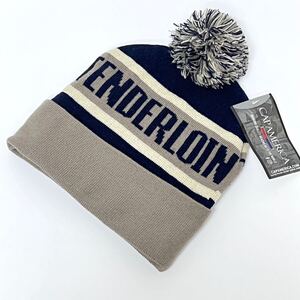 テンダーロイン ポンポンビーニー TDL ネイビー tenderloin PON PON BEANIE TDL NAVY 19aw 新品 未使用保管品