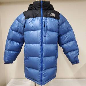 THE NORTH FACE ノースフェイス 700FP ダウンジャケット メンズ Mサイズ ブルー×ブラック fgy0110-5f