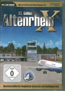 新品 Altenrhein X (FSX) スイス ザンクト・ガレン アルテンハイン空港 アドオンソフト