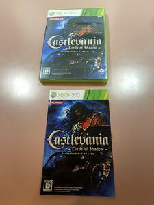 送料無料　Xbox360★キャッスルヴァニア ロードオブシャドウ★used☆Castlevania lord of shadow☆import Japan