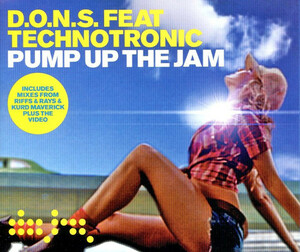 D.O.N.S.「Pump Up The Jam」(UK盤CDS:Technotronic)