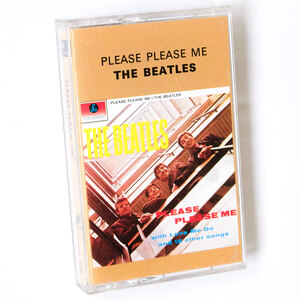 《Mono/アップル マーク入1992年再発/高音質XDR仕様/ドルビーHX PRO/US版カセットテープ》The Beatles●Please Please Me●ビートルズ