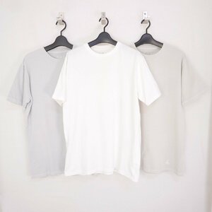 SOPHNET. ソフネット FRUIT OF THE LOOM 3PACK TEE 半袖カットソー 3枚セット Tシャツ WHITE/GRAY/LIGHT BLUE M SOPH-200127