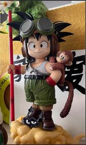 値段交渉可能　ドラゴンボール　孫悟空　飛行服 PVC製　25cm フィギュア