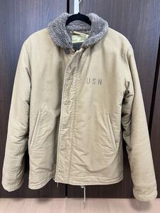 東洋エンタープライズ NAVY DEPARTMENT CONTRACT NXSS 22036 デッキジャケット サイズL LARGE USN N-1