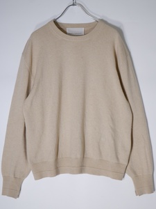 MARIA MCMANUSマリアマクマナス アパルトモン購入2021 BOYFRIEND CREW NECK KNITボーイフレンドクルーネックニット[LKNA67588]