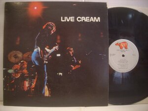 ● 輸入USA盤 LP CREAM / LIVE CREAM ライヴ・クリーム エリック・クラプトン ジャック・ブルース 1970年 RSO RS-1-3014 ◇r50505