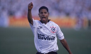 値下交渉 1995 コリンチャンス #7 マルセリーニョ・カリオカ PENALTY 長袖 MADE IN BRAZIL 検/ 95 CORINTHIANS Marcelinho Carioca L/S Y2K