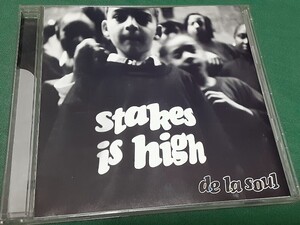 DE LA SOUL　デ・ラ・ソウル◆『STAKES IS HIGH』日本盤CDユーズド品