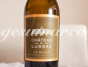 シャトー・ド・リュサック・ル・ブラン 2013 Chateau de Lussac【750ml】　フランス ボルドー 白ワイン