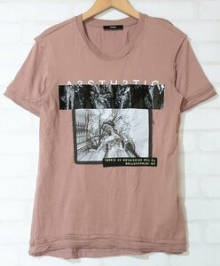 5T1710【クリックポスト対応】ディーゼル A3STH3TIC 半袖レイヤードTシャツ DIESEL