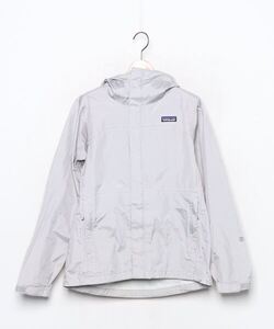 「patagonia」 ナイロンブルゾン S グレー レディース