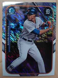 ★キラ 来日外国人 モヤ オリックス バファローズ BOWMAN CHROME 2015 メジャーリーグ MLB 大リーグ スティーブン ミニ TIGERS タイガース