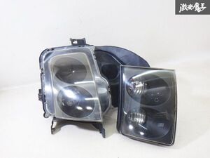 【破損無し】トヨタ 純正 WiLL サイファ ヘッドライト ヘッドランプ 右 右側 ウインカー付 STANLEY P2705 即納 棚