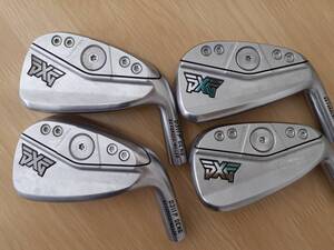 PXG 0311P GEN6 ダブルクローム 7I～PWの4個セット ヘッドのみ