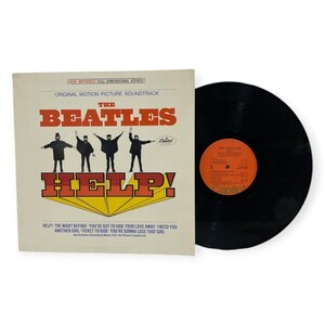 THE BEATLES HEY HELP! ビートルズ ヘルプ　オレンジラベル US盤 LP レコード　24ほ114