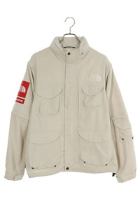 シュプリーム ノースフェイス ブルゾン 22SS Trekking Convertible Jacket サイズ:M トレッキングジャケットブルゾン 中古 SB01