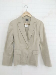 ◇ VICKY ビッキー ストレッチ 長袖 ジャケット サイズ1 ベージュ系 レディース P