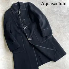 Aquascutum アクアスキュータム ウール×カシミヤ ステンカラーコート